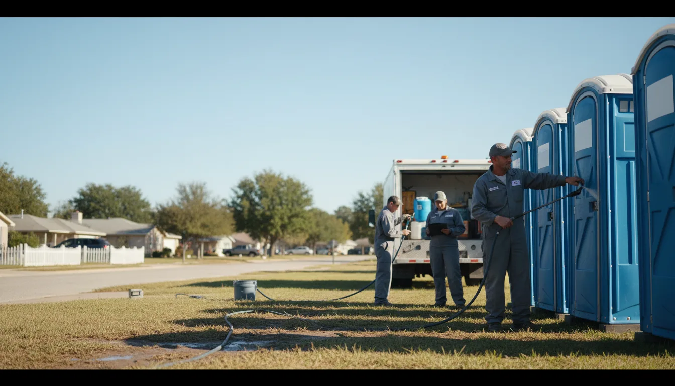 Long-Term Portable Toilet Rental in Saint Joe, IN near me